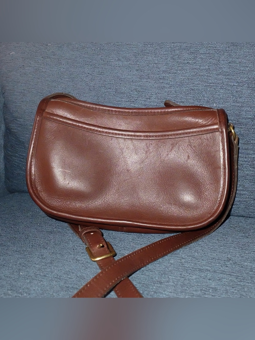 Vintage Coach Wendie leather crossbody
